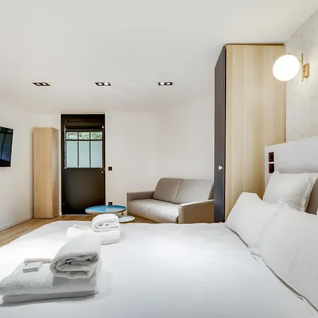 아파트 Pick A Flat's In Le Marais - Rue Du Chemin 파리